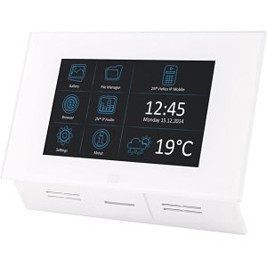 2N Indoor Touch 2.0 Series, Intercom Answering Unit with 7" Touchscreen, 12VDC, White