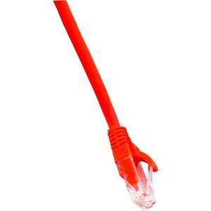 W Box WBXC6ERD5MP1 CAT6e Patch Cable, RJ45, 5m, Red, 1-Pack