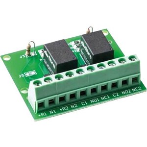 Venitem RN 12/24 Relay Board with 2-Inputs 25mA, 2-Outputs, and 2-Relays 1A