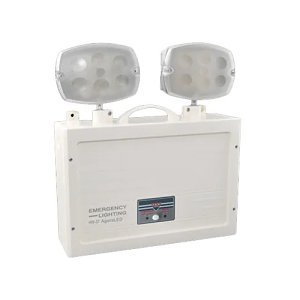 Honeywell Eltek 138173 AgoraLED Anti-panic Floodlight with 2x6W LED, IP65, 230V, Wall Mount