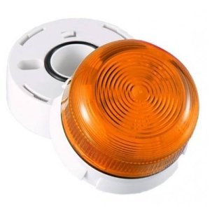 Texecom QBS-0063 Conventional Flashguard Beacon LED 11-35V DC mA, Amber Lens