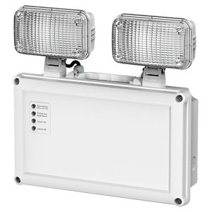 W Box WBXELTS3WI65 LED Emergency Twinspot IP65, 3.2W Non- Maintained 3-Hour