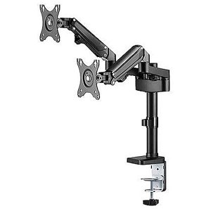 Neomounts DS70-750BL2 Mounts Desk 2 Pole Clamp 17-27" B