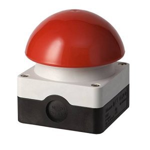 Maasland PDR Water-proof Mushroom Push-button, Red