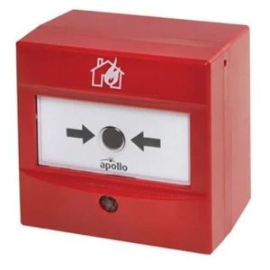 Apollo PP2526 Soteria Series Intelligent Manual Call Point, Indoor Use, EN 54-11 Certified, Red