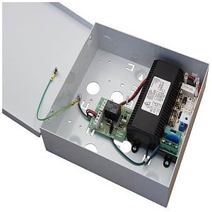 Elmdene TRS1 24V DC, 27.6V, 1A Low Profile Door Retainer PSU, J-Enclosure 185h x 200w x 60d