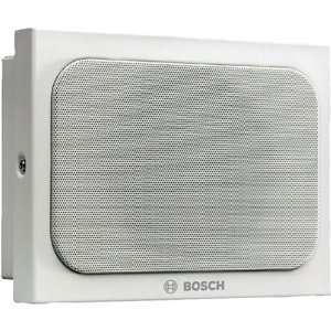 Bosch Audio LBC3018/01 Rectangular Cabinet Loudspeaker, 6W, Metal Enclosure, White,