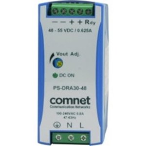 ComNet PS-DRA60-48A Industrial DIN Rail Mounting 60 Watt at 48 Volt Power Supply