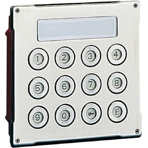 Comelit PAC 3188SB Vandalcom Series, Electronic Backlit 8-Digit Code Keypad Module, Stainless Steel