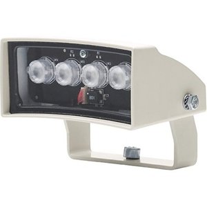 Videotec IRH Geko Series Weatheproof Medium Low Power Camera LED IR Illuminator, 850nm 30° 60M