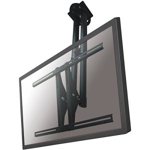 Neomounts PLASMA-C100BLACK Monitor Ceiling Mount, Adjustable, 37"-75", Black