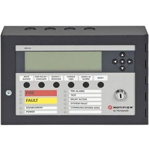 Notifier 002-452-002 Active Repeater 6A, Black and Grey