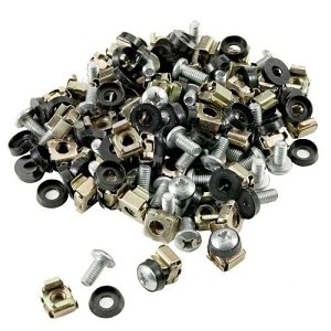 Connectix JCN-1 Cage Nuts & Bolts, 50-Pack