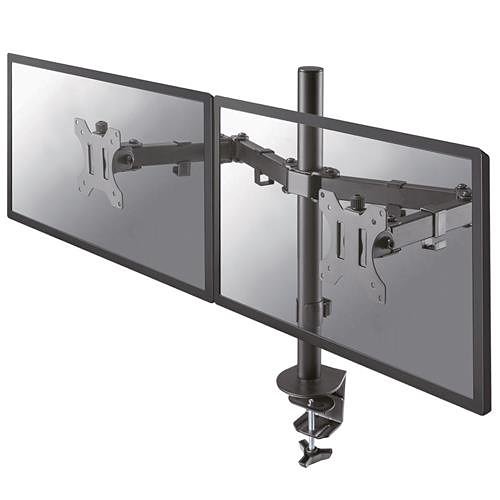 Neomounts FPMA-D550DBLACK Monitor Dual Desk Monitor Mount for two 10"-32", Adjustable, Black