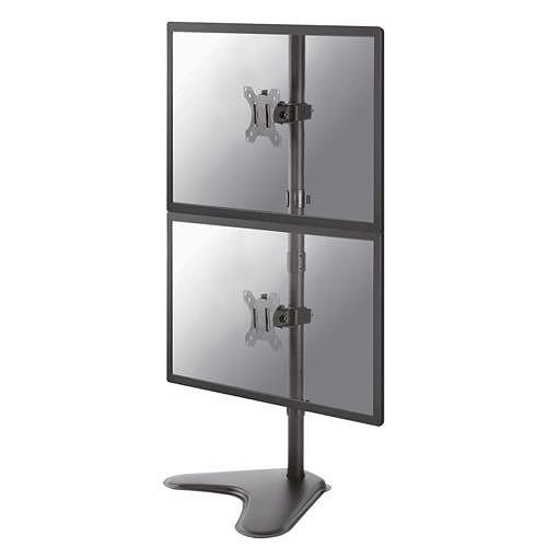 Neomounts FPMA-D550DDVBLACK Full Motion Dual Desk Mount for two 10"-32" Monitor Screens, Black