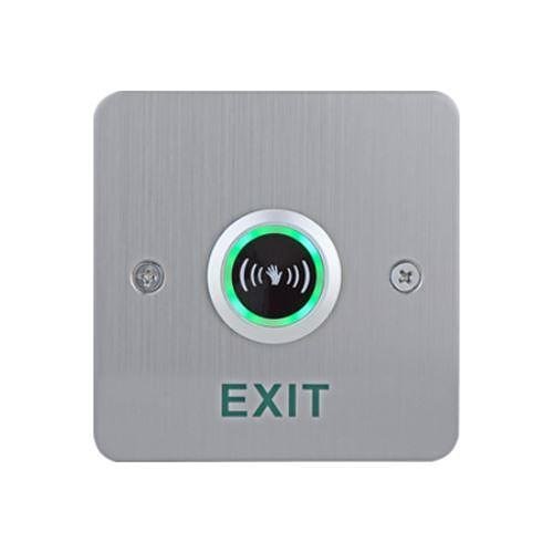 CDVI RTE-IRS Infrared Touchless Request to Exit Device, Square with EXIT Logo, Surface Mount