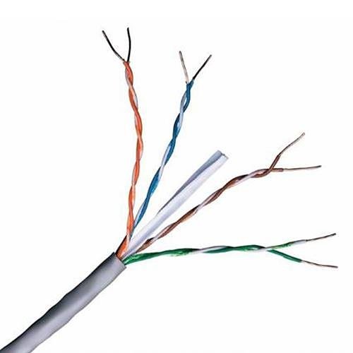 Connectix 001-003-003-00S CAT6 UTP PVC Cable, Eca, 305m Reel, Grey