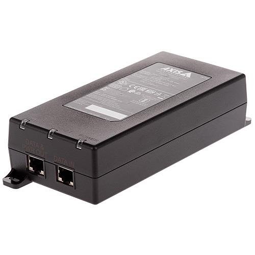 AXIS 02209-001 90 W Midspan AC-DC, Plug-and-Play, Compatible with Axis PoE Devices