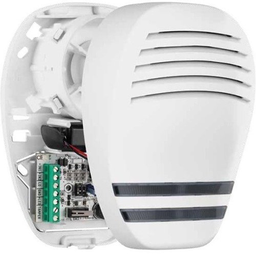 Venitem MINI MARINA AL 96dB 60mA Indoor Sounder, Self-Supplied with LED Flashing Unit, Grey