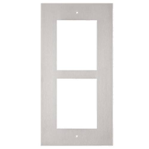 2N IP Verso Frame For Flush Installation, 2 Modules (Requires 2N 9155015)