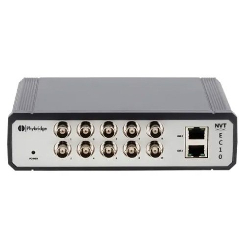 NVT NV-EC-10 10 Port Unmanaged Ethernet/PoE over Coax
