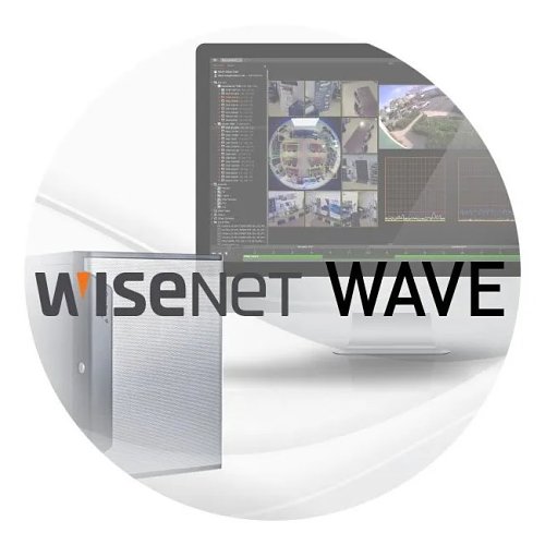 Hanwha Wisenet WAVE-PRO-04/EU Software License for Wisenet Wave 4-Channel Video