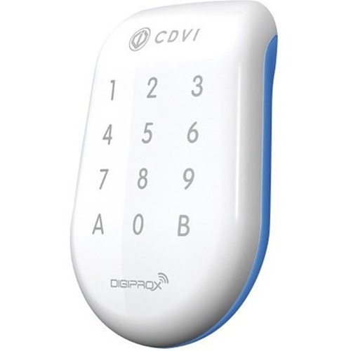 CDVI SOLAR-KPW Digicode Series Combined Proximity Reader and Keypad, 125kHz, White