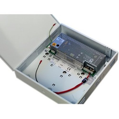 Elmdene 2405ST Power Supply Unit, 24V DC 5A, Suitable for EN54 Fire Systems and EN12101 AOV Systems, H420xW400xD80mm