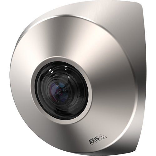 AXIS P9106-V P91 Series 3MP Compact Network Camera, 1.8mm Lens, Brushed Steel