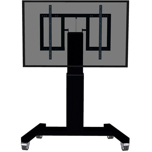 Neomounts PLASMA-M2500TBLACK Motorized Monitor Trolley 42"-100", Tilt, Black