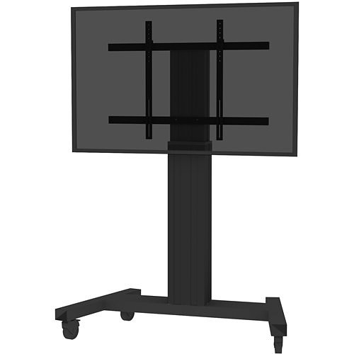 Neomounts PLASMA-M2250BLACK Motorized Monitor Trolley 42"-100", Black