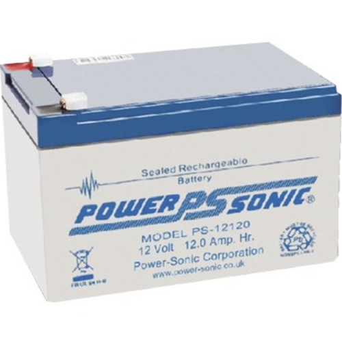 Power Sonic PS-12120 Batterij - Loodzuur - Voor Multifunctioneel - Oplaadbare batterij - Niet-standaard batterijmaat - 12 V DC - 12000 mAh