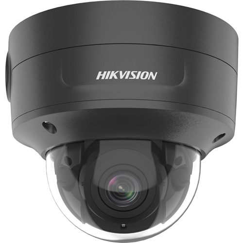 Hikvision DS-2CD2746G2-IZS Pro Series, AcuSense IP67 4MP 2.8-12mm Motorized Varifocal Lens, IR 40M IP Dome Camera, White