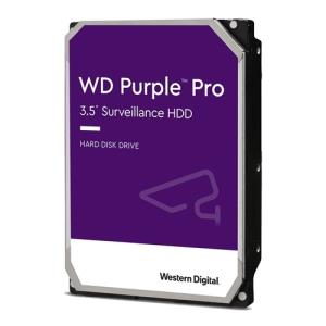 WD Purple Pro WD101PURP 10 TB Harde schijf - 3.5" Intern - SATA (SATA/600) - CMR (Conventional Magnetic Recording) Method - Server, Videobewakingssysteem, Opslagsysteem, Videorecorder Ondersteunde apparaten - 7200rpm - 550 TB TBW