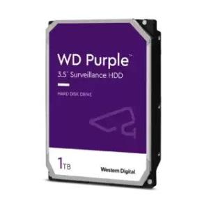 WD Purple WD84PURZ 8 TB Harde schijf - 3.5" Intern - SATA (SATA/600) - CMR (Conventional Magnetic Recording) Method - Videobewakingssysteem Ondersteunde apparaten - 5640rpm
